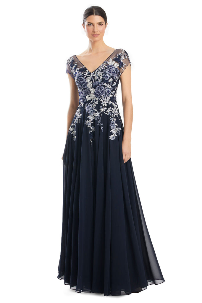 Alexander by Daymor 758 Prom Dress - Putty