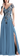 Formal Dresses A Line Long Floral Formal Evening Dress Delphi Blue