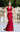 Prom Dresses Long Prom Two Piece Fitted Formal Dress Red