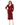 Cocktail Dresses Sequins Long Sleeve Midi Formal Dress Wine