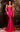 Prom Dresses Fitted Long Formal Beaded Prom Evening Dress Fuchsia