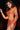 Cocktail Dresses Fitted Long Sleeve Beaded Short Cocktail Dress Neon Orange