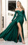 Prom Dresses Long Formal Slit Evening Dress Hunter