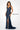 Formal Dresses A Line Formal Long Beaded Dress Navy Blue/Nude