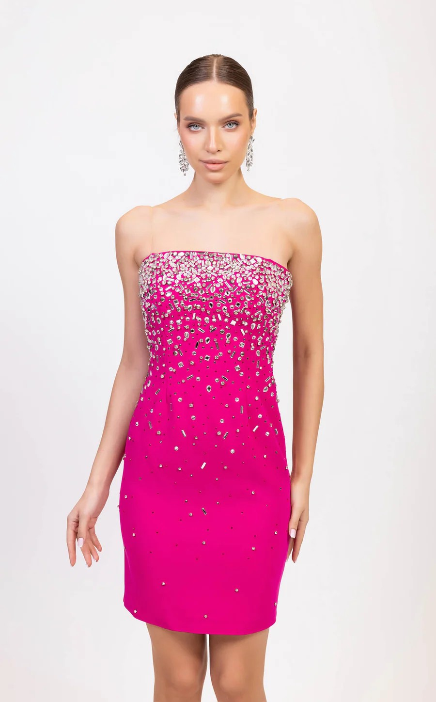Odrella 7791 Fitted Short Homecoming Cocktail Dress