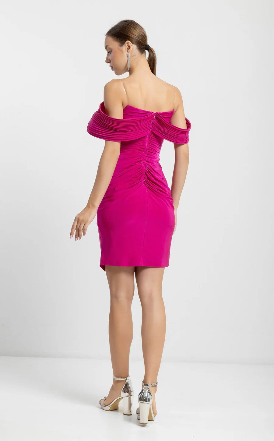 Odrella 7847 Homecoming Short Cocktail Fitted Mini Dress