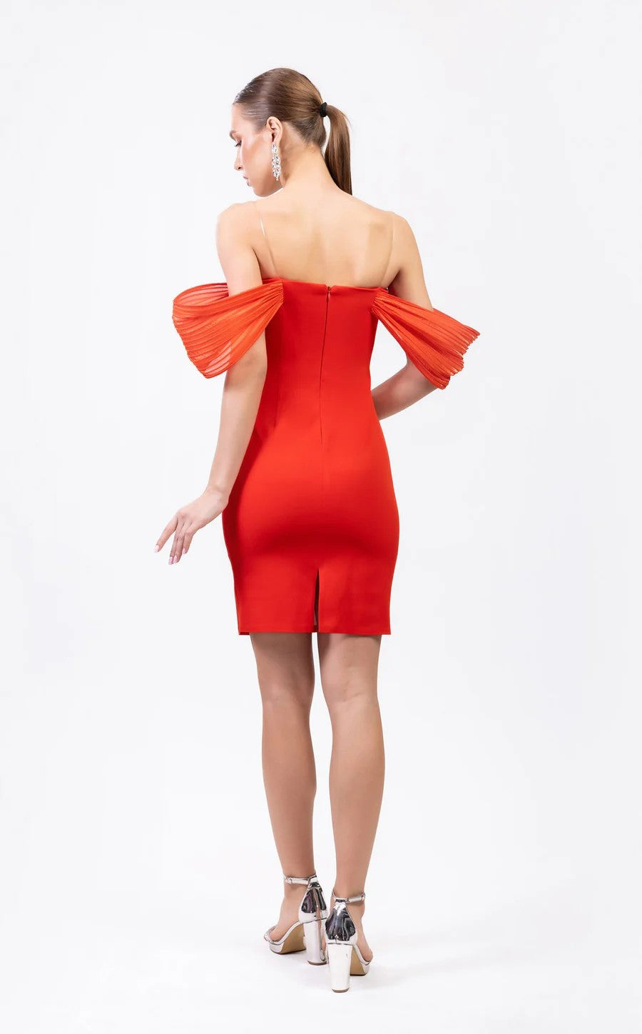 Odrella 7871 Homecoming Short Beaded Cocktail Dress