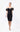 Cocktail Dresses Short Homecoming Fitted Cocktail Knee Length Dress Black