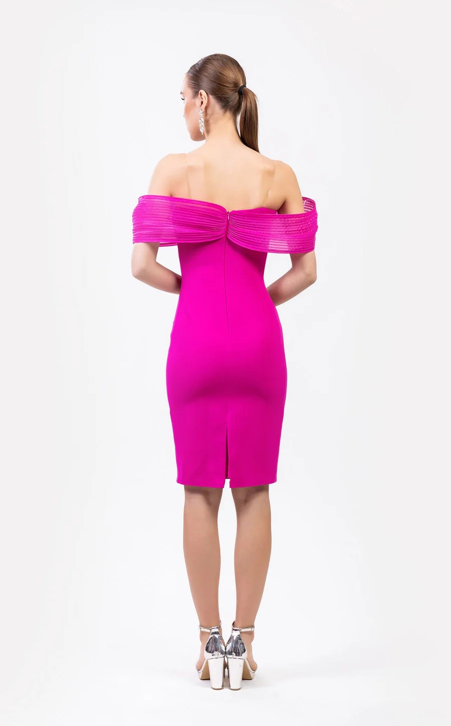 Odrella 7880 Short Homecoming Fitted Cocktail Knee Length Dress