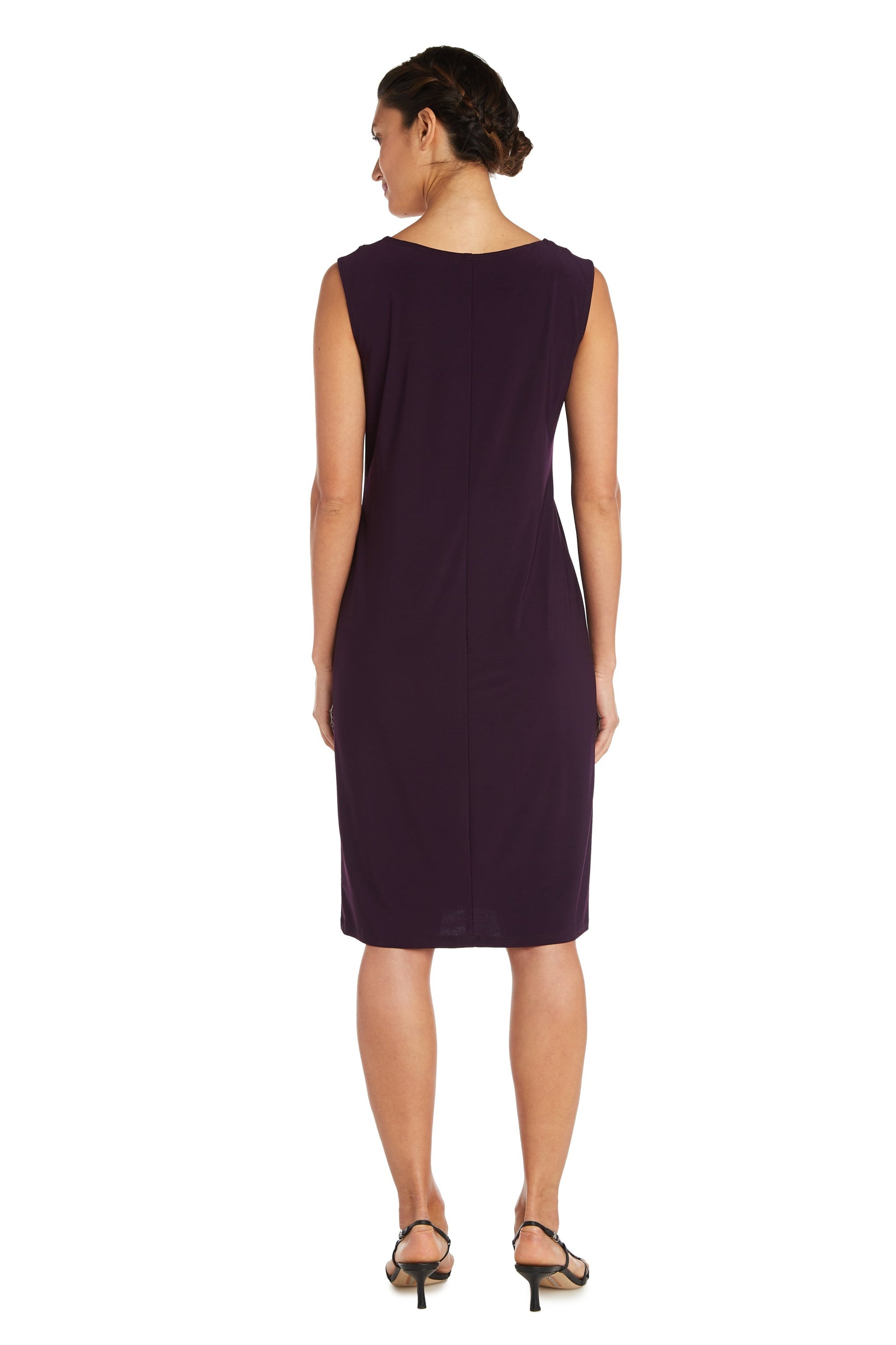 R&M Richards 7883P Short Mother of the Bride Petite Jacket Dress