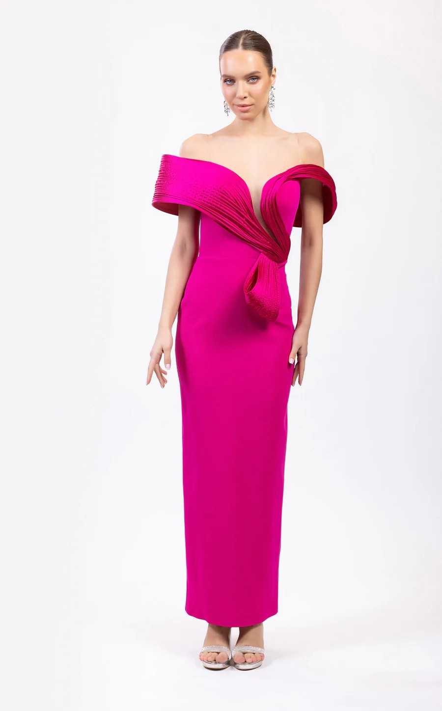 Odrella 7884 Prom Long Fitted Evening Formal Dress