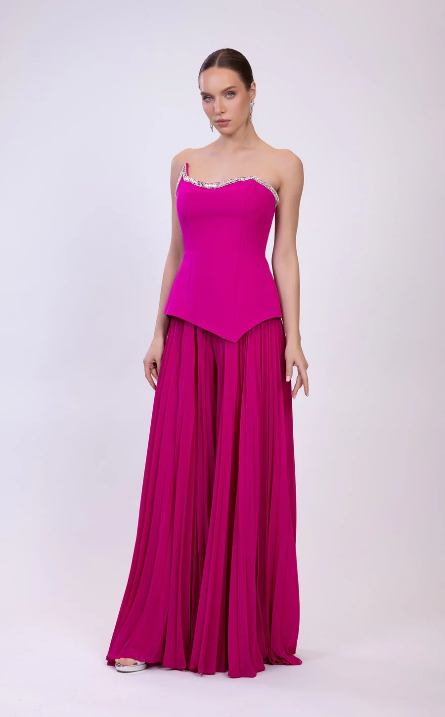 Odrella 7893 Prom Long Formal Evening Jumpsuit