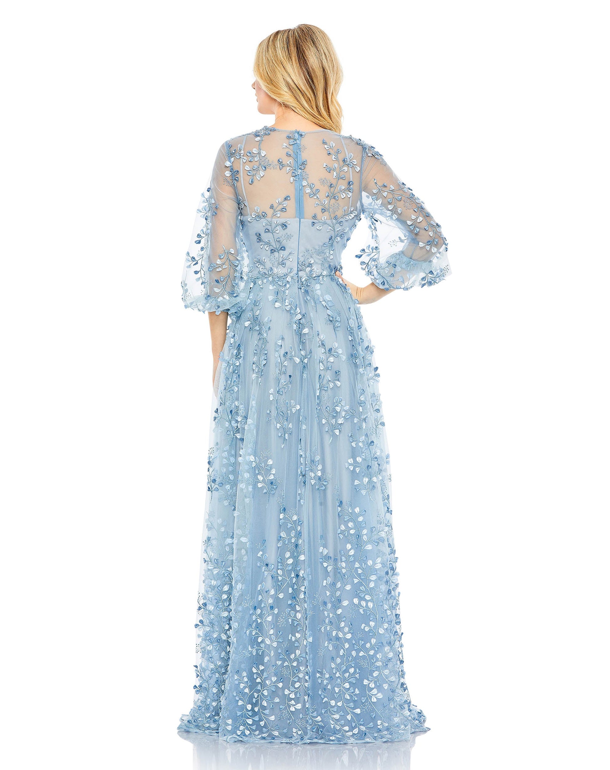 Mac Duggal 79399 Long Formal A Line Prom Gown