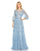 Prom Dresses Long Formal A Line Prom Gown Blue