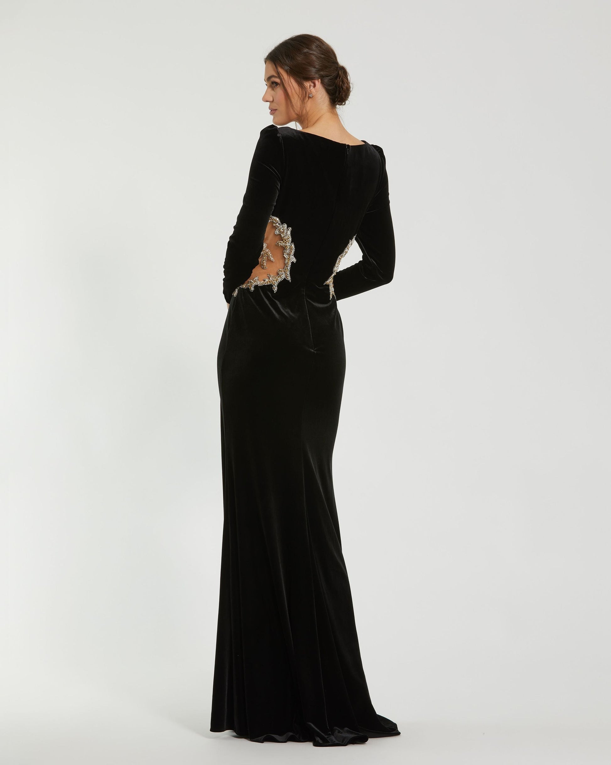 Mac Duggal 79445 Fitted Long Formal Evening Dress
