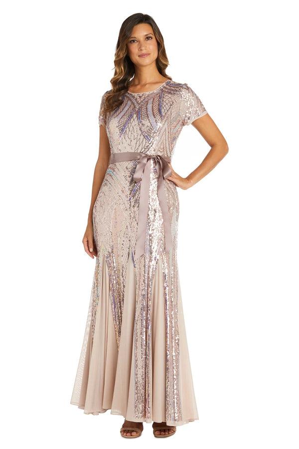 Petite Formal Dress Long Length R&M Richards 7965P