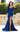 Prom Dresses Fitted Long Formal Slit Evening Prom Dress Royal