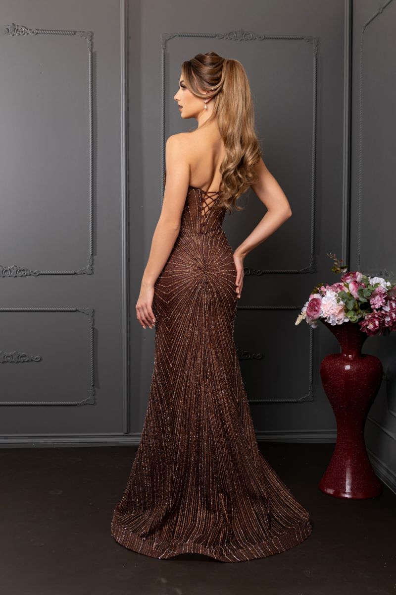 Sweetheart Floor-Length Sequin Prom Mermaid/Trumpet May Queen MQ2195