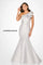 Formal Dresses Formal Long Pleated Evening Dress Silver