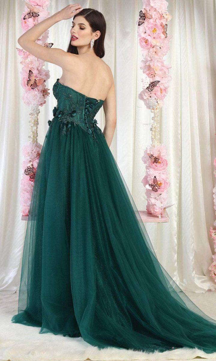 Sweetheart Floor-Length Tulle Prom A-Line May Queen 1961