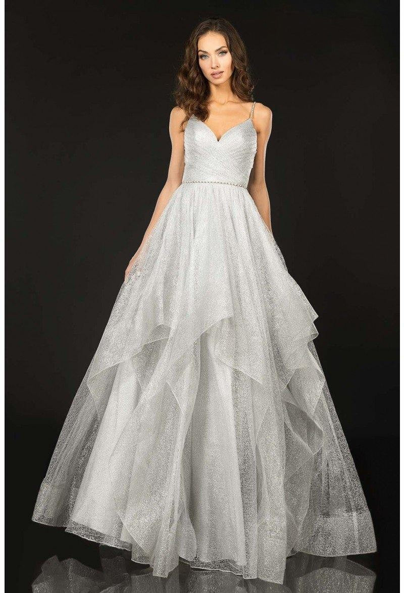 Terani Couture 2011P1213 Long Tulle Prom Dress