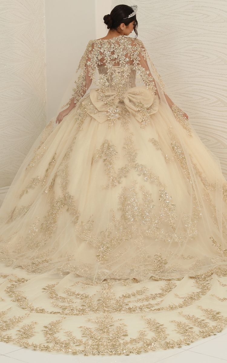 Sweetheart Floor-Length with Train Tulle Quinceañera Ball Gown May Queen LK251