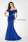 Formal Dresses Formal Long Pleated Evening Dress Sapphire