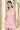 Homecoming Dresses Beaded Short Fitted Cocktail Homecoming Dress Shiny Pink