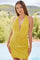 Homecoming Dresses Beaded Short Sequin Homecoming Mini Dress Sunflower