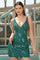 Homecoming Dresses Beaded Short Homecoming Cocktail Mini Dress Mermaid
