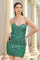 Homecoming Dresses Short Cocktail Sequin Mini Homecoming Dress Jade