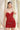 Homecoming Dresses Short Cocktail Sequin Mini Homecoming Dress Red