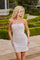 Homecoming Dresses Homecoming Short Sequin Mini Cocktail Dress Blush