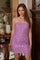 Homecoming Dresses Homecoming Short Sequin Mini Cocktail Dress Lilac