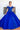 Flower Girl Dresses Flower Girl 3D Floral Applique Sequin Dress Royal