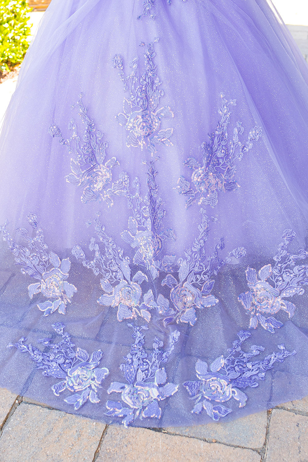 Cinderella Couture 8062 Long Ball Gown Sequin Flower Girl Dress