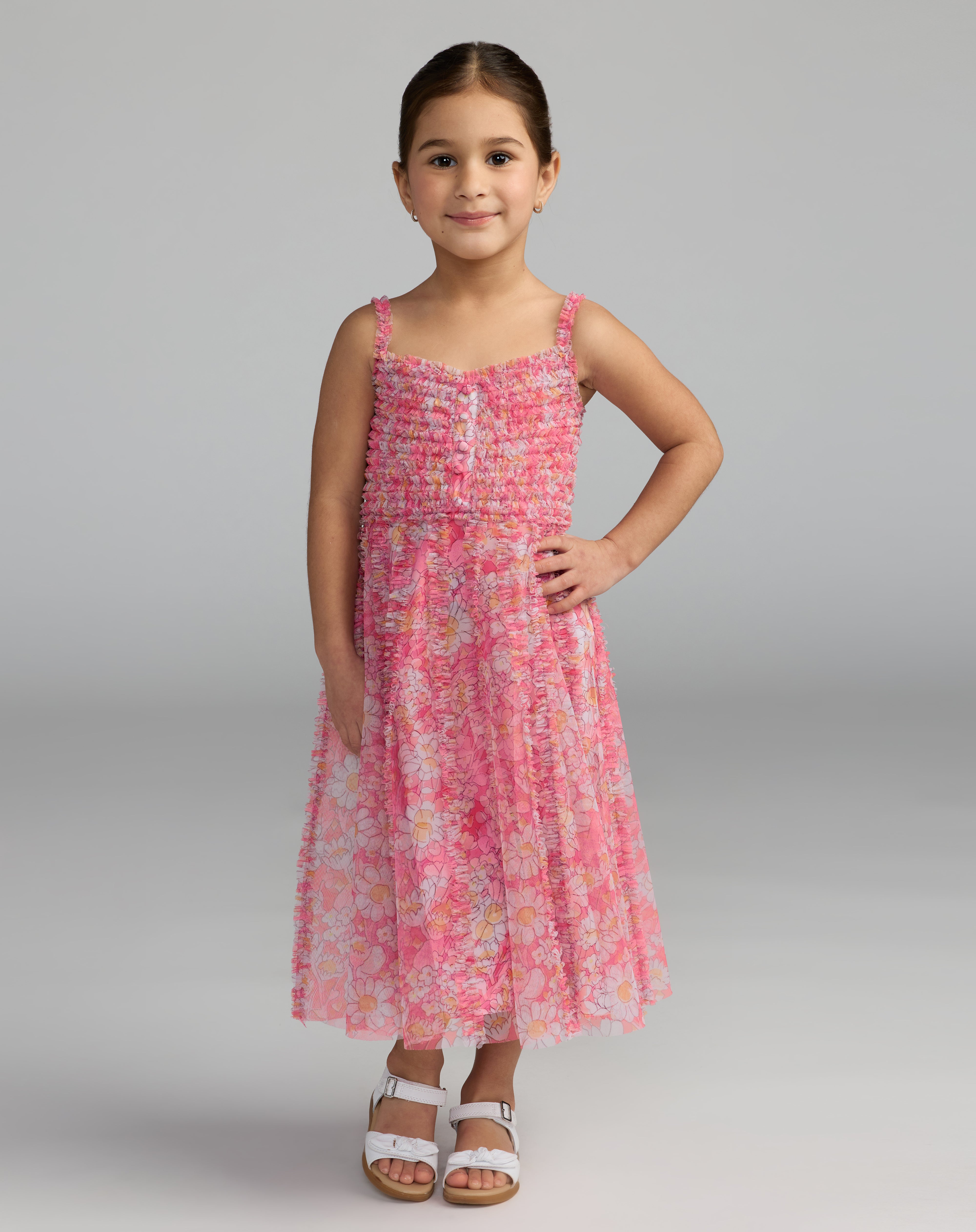 Scoop Tea-Length Tulle Occasion A-Line Mac Duggal 2416