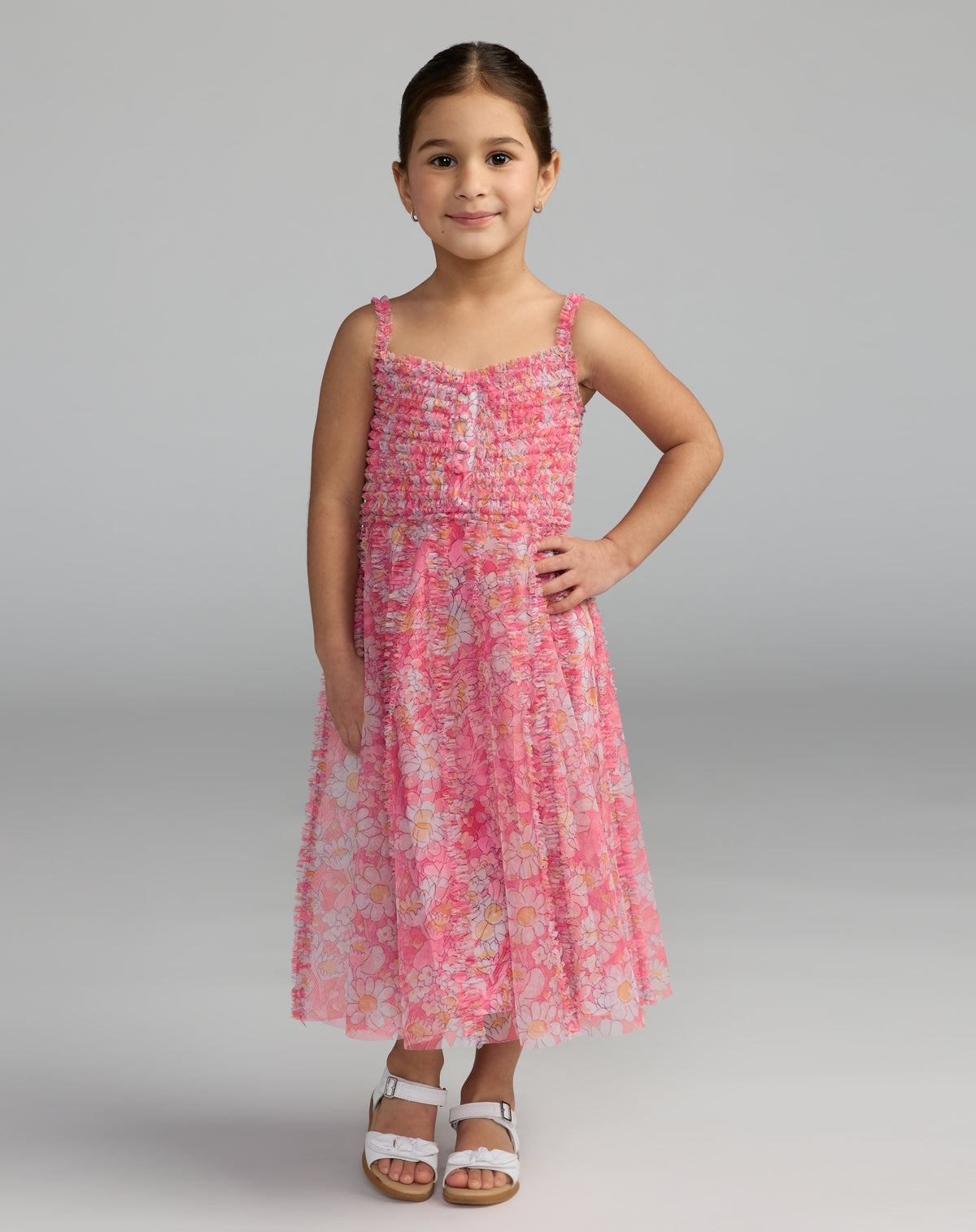 Scoop Tea-Length Tulle Occasion A-Line Mac Duggal 2416