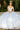 Quinceniera Dresses Floral Long Ball Gown Quinceanera Dress Blue