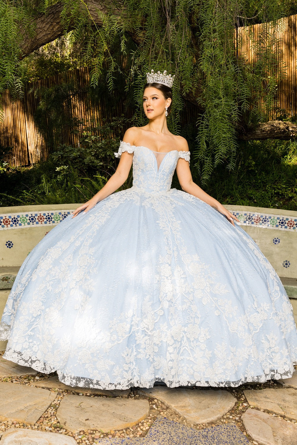 Cinderella Couture 8070J Long Quinceanera Dress Black / Small Cinderella Couture 8070J Long Quinceanera Dress Black / Small