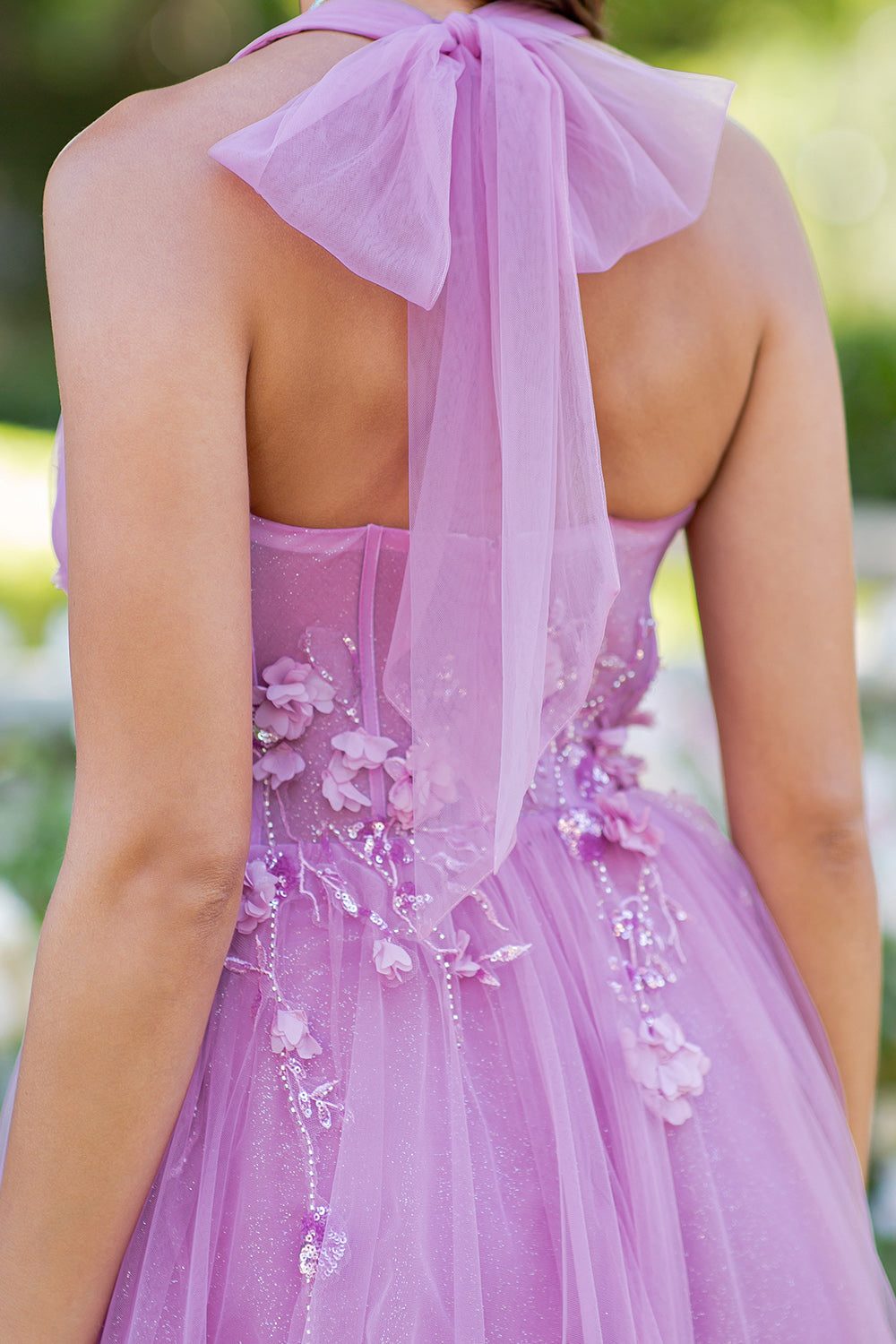 Cinderella Couture 8076J A Line Long Formal Glitter Slit Prom Dress