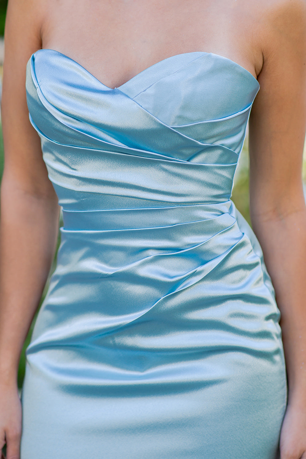 Cinderella Couture 8083J Prom Long Formal Pleated Mermaid Dress