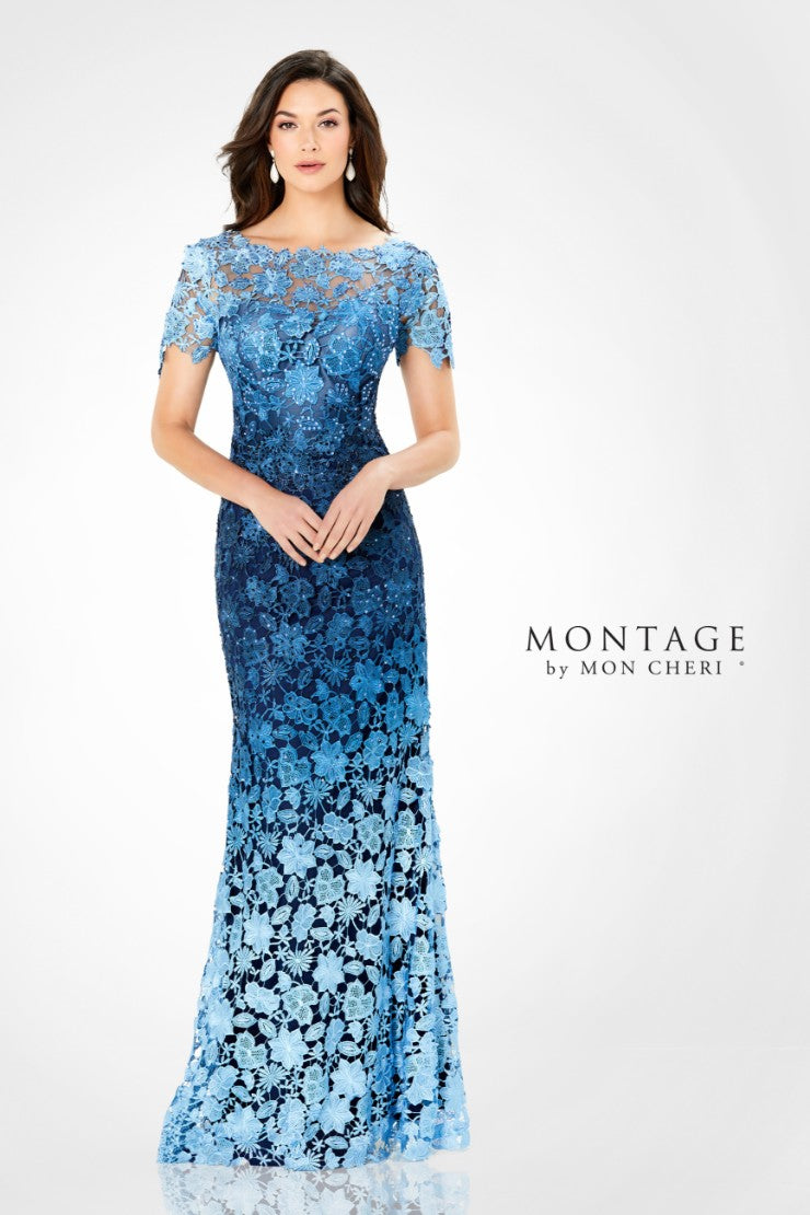 Montage 119958 Long Lace Gown Mother of the Bride Dress