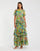 Formal Dresses Floral Long Layered Formal Dress Multi