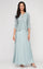 Mother of the Bride Dresses Long Petite Glitter Lace Mother of the Bride Jacket Dress Ice Sage