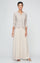 Mother of the Bride Dresses Long Petite Glitter Lace Mother of the Bride Jacket Dress Taupe