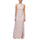 Formal Dresses Long Sleeveless Formal Lace Dress Shell Pink