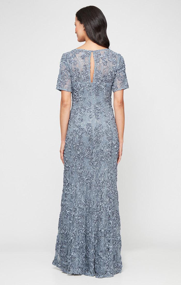 Alex Evenings 81122627 Long Formal Evening Mother of the Bride Dress
