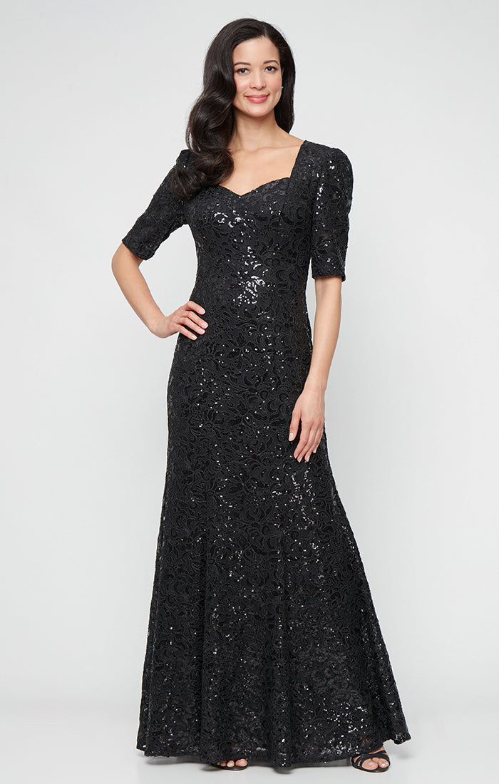 Mother of the Bride Dresses Long Lace Mother of the Bride Formal Dress Navy