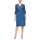 Mother of the Bride Dress  Short 3/4 Sleeve Dress Vintage Blue